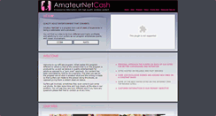 Desktop Screenshot of amateurnetcash.com